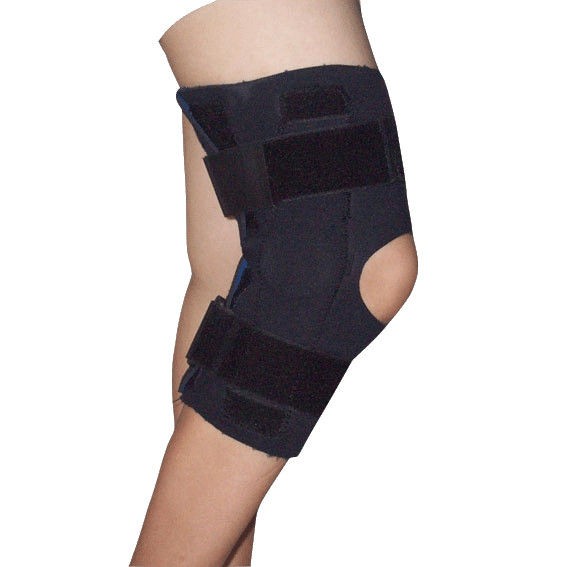 Neoprene Open Patella Medical Knee Brace With Hinge , Latex Free