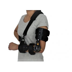 Black Single Move Telescoping Elbow Brac